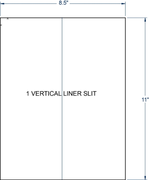 Compulabel 378123 8-1/2" x 11" Clear Matte Sheeted Labels 100 Sheets