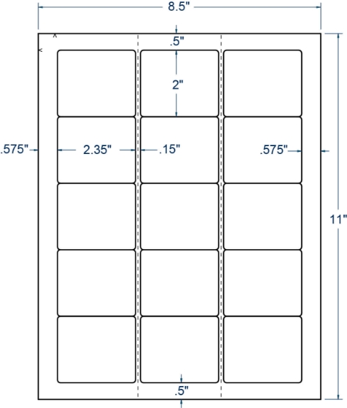 Compulabel 310601 2-3/8" x 2" Removable Zip Disk Sheeted Labels 100 Sheets