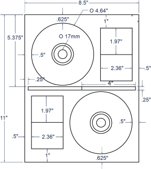 Compulabel Sheeted CD & DVD Labels | Rhinolabel.com